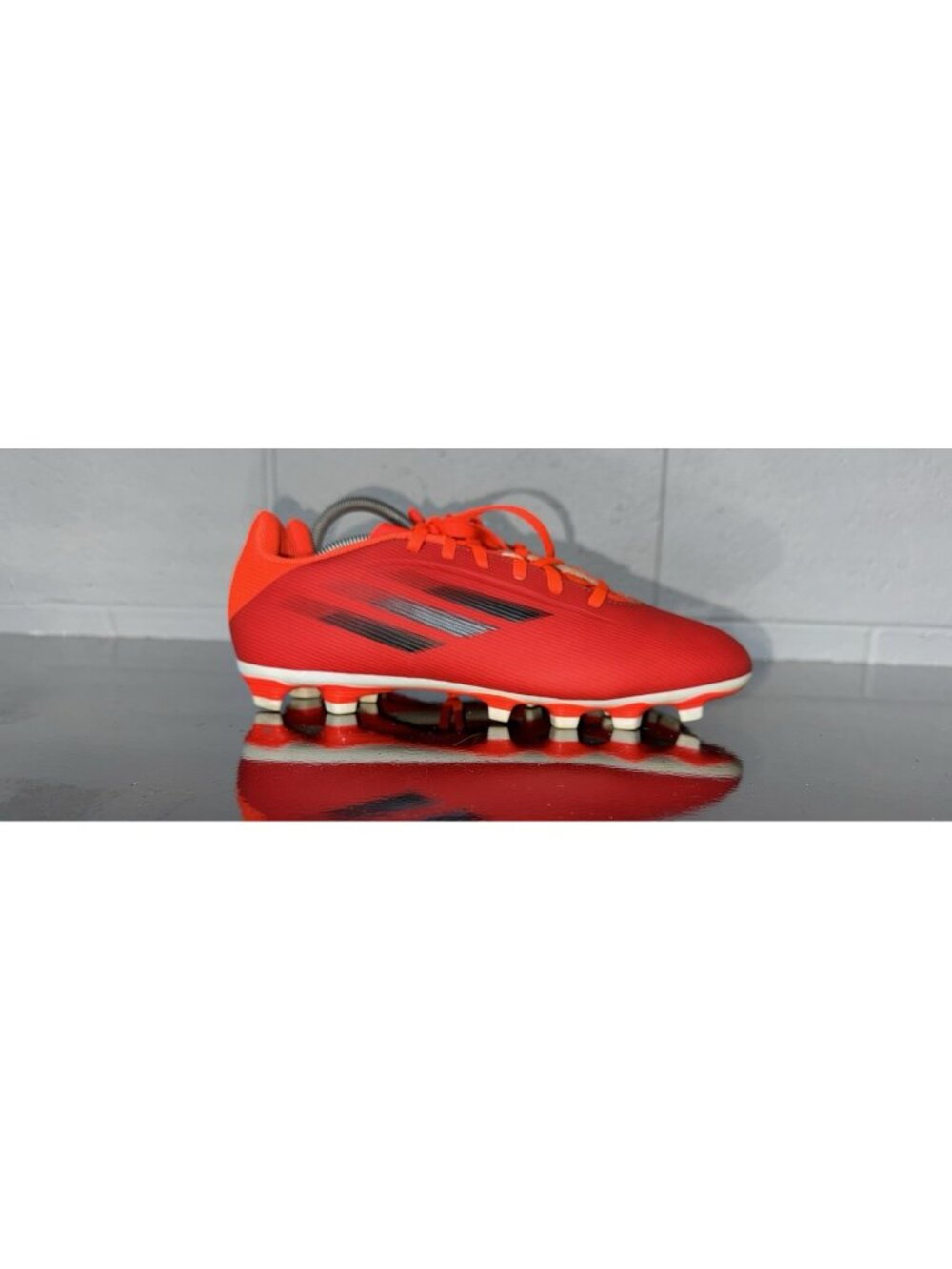Adidas X Speedflow.4 FG Meteorite Pack Mens Soccer Cleats Size 9 Red Black